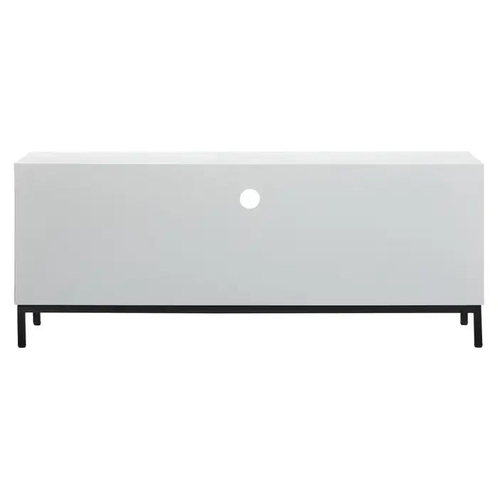 Lombok White Frame Media Unit