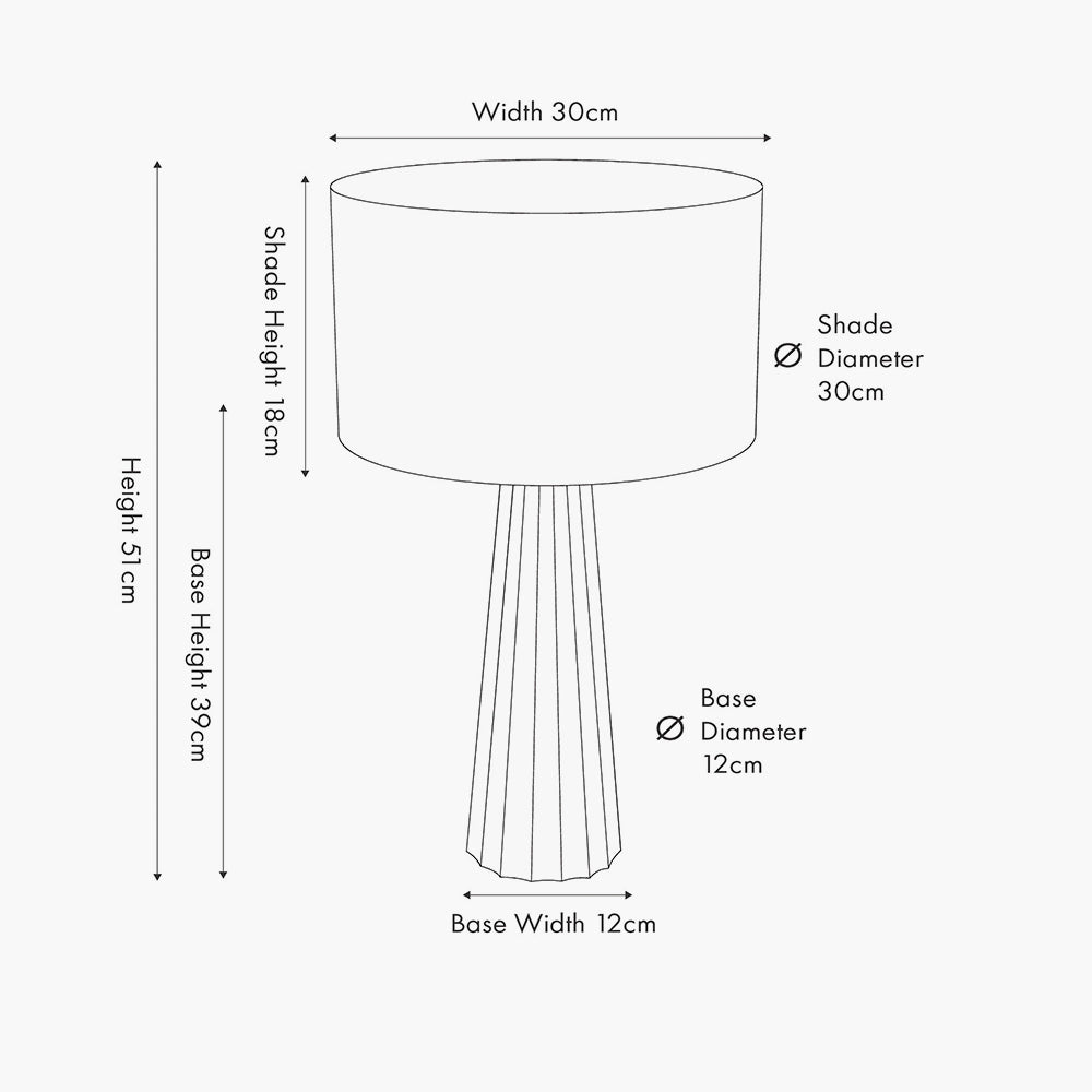 Rustic Black Wash Mango Wood Table Lamp With Natural Shade - 51cm