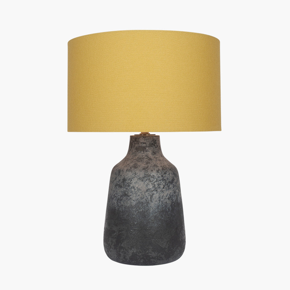 Rustic Volcanic Ceramic Table Lamp Base– Textured Finish