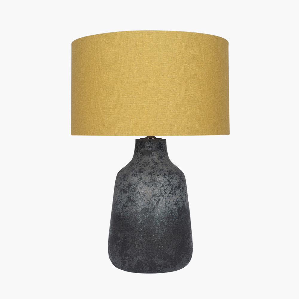 Rustic Volcanic Ceramic Table Lamp Base– Textured Finish