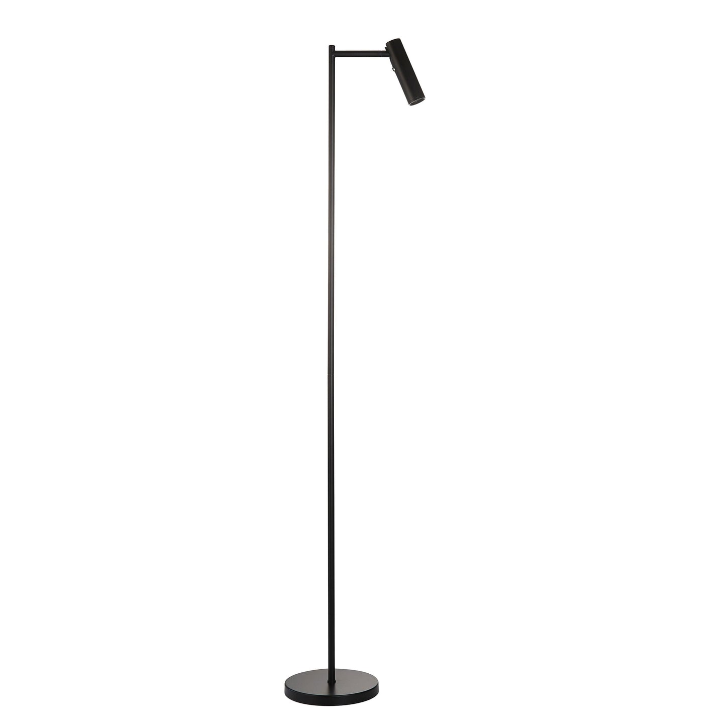 Modern Black Metal LED Floor Lamp – Contemporary Minimalist Design