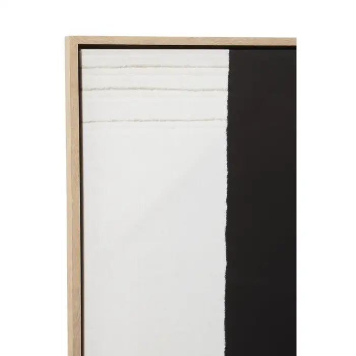 Modern Abstract Canvas Wall Art – Geometric Design with Neutral Tones