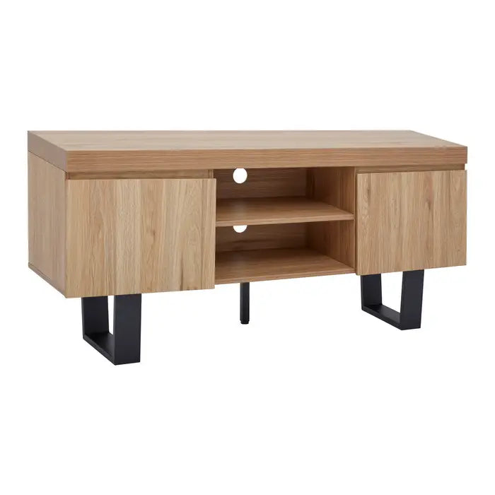 Oakton Wooden Media Unit In Natural