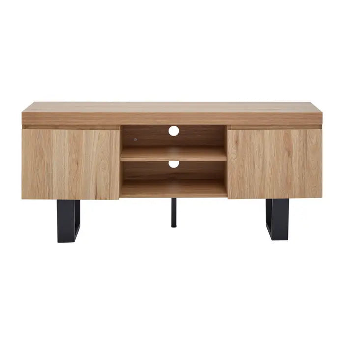 Oakton Wooden Media Unit In Natural