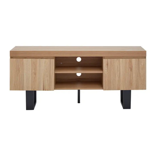 Oakton Wooden Media Unit In Natural