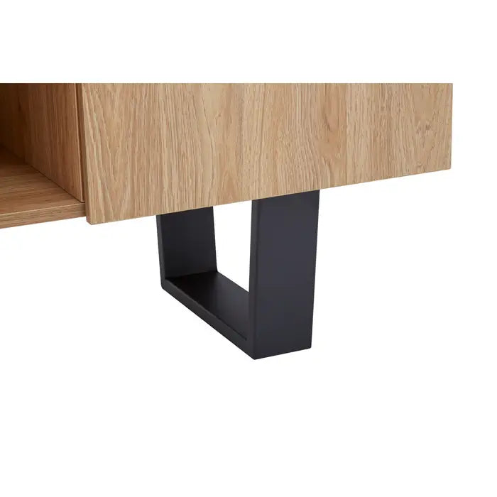 Oakton Wooden Media Unit In Natural