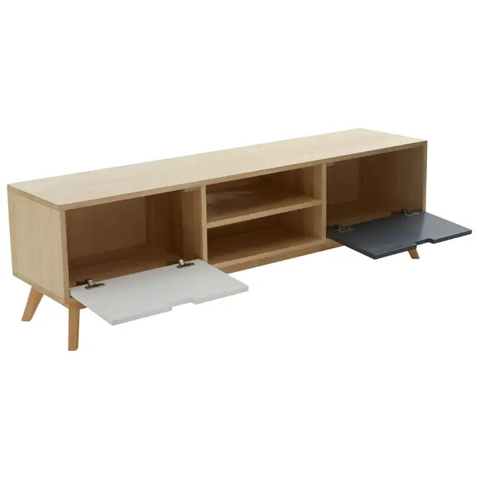 Watson Media Unit In Grey
