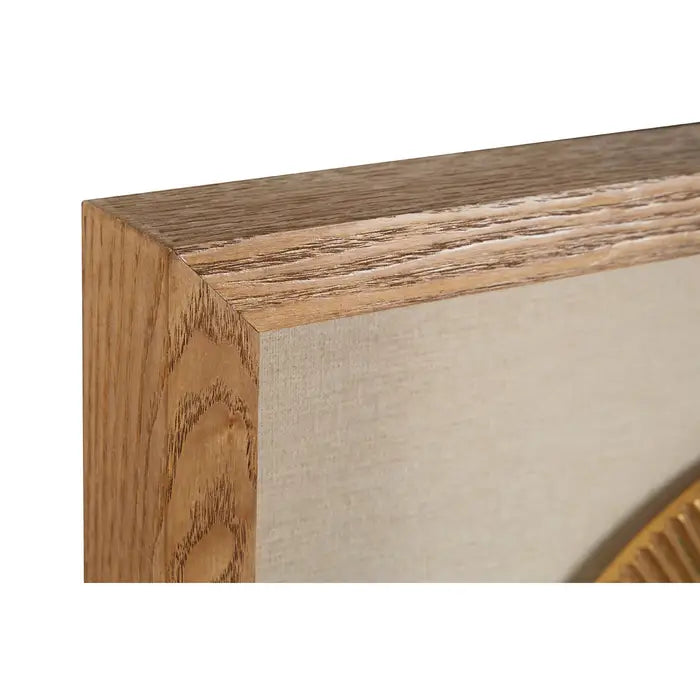 Framed Square Carving Wall Art