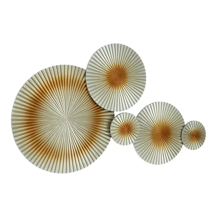 Abstract Discs Wall Sculpture