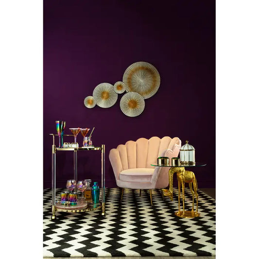 Abstract Discs Wall Sculpture