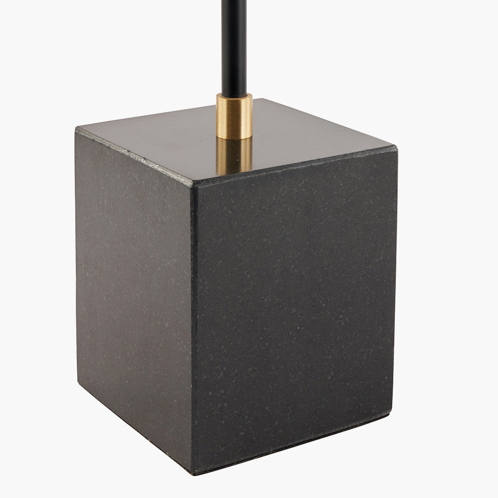 Modern Black & Gold Metal Desk Lamp – Arched Design & Sleek Base