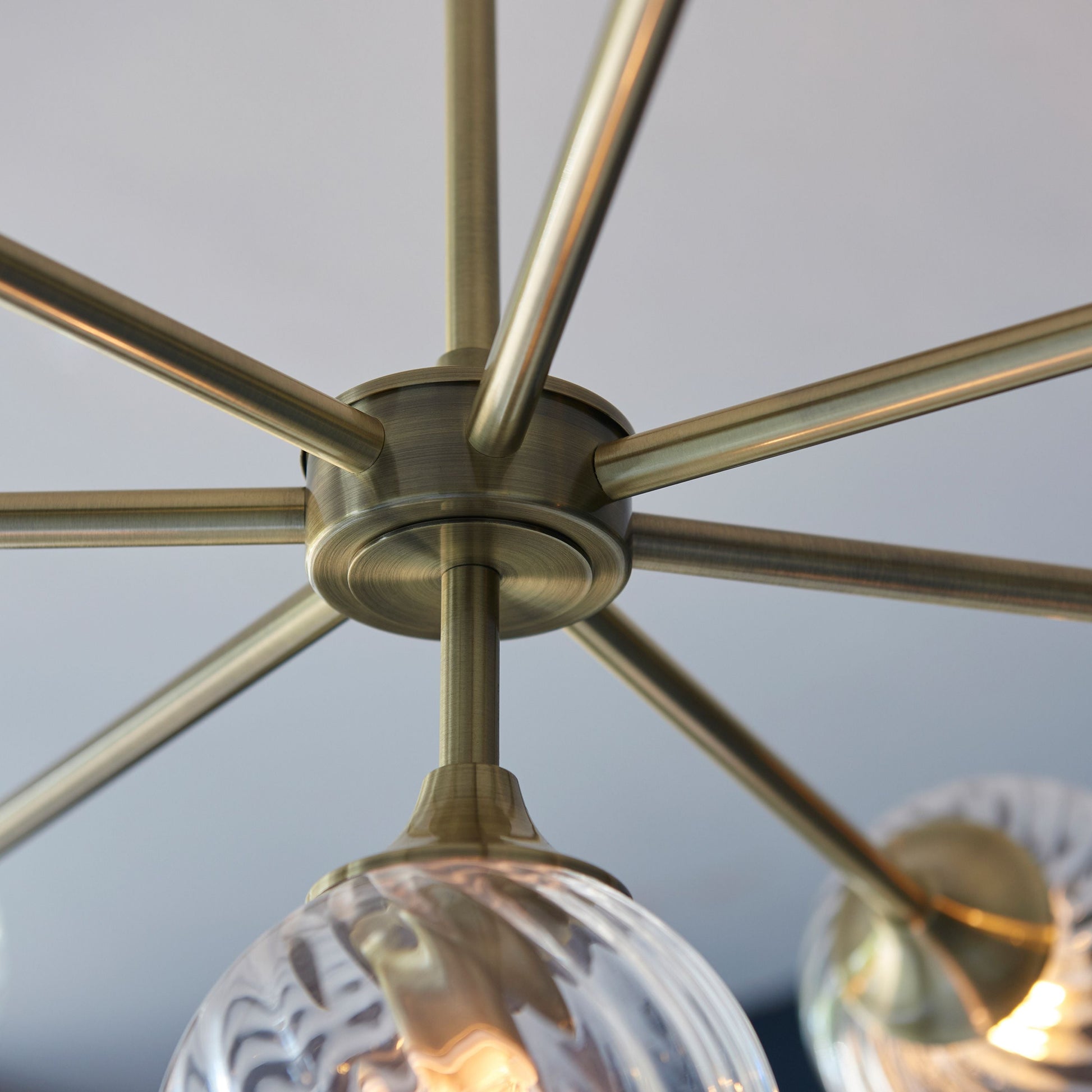 Allegra Pendant Light in Antique Brass