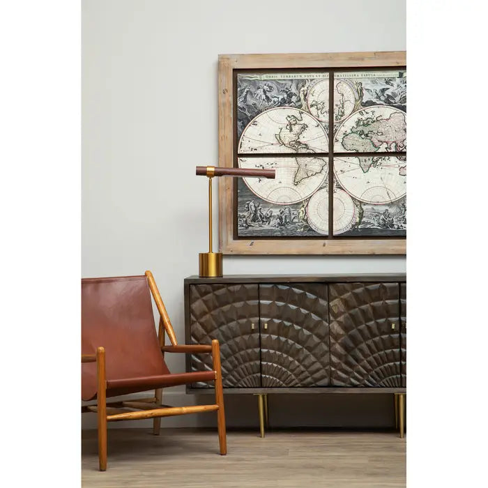 Merlin Wooden Wall Painting In Natural
