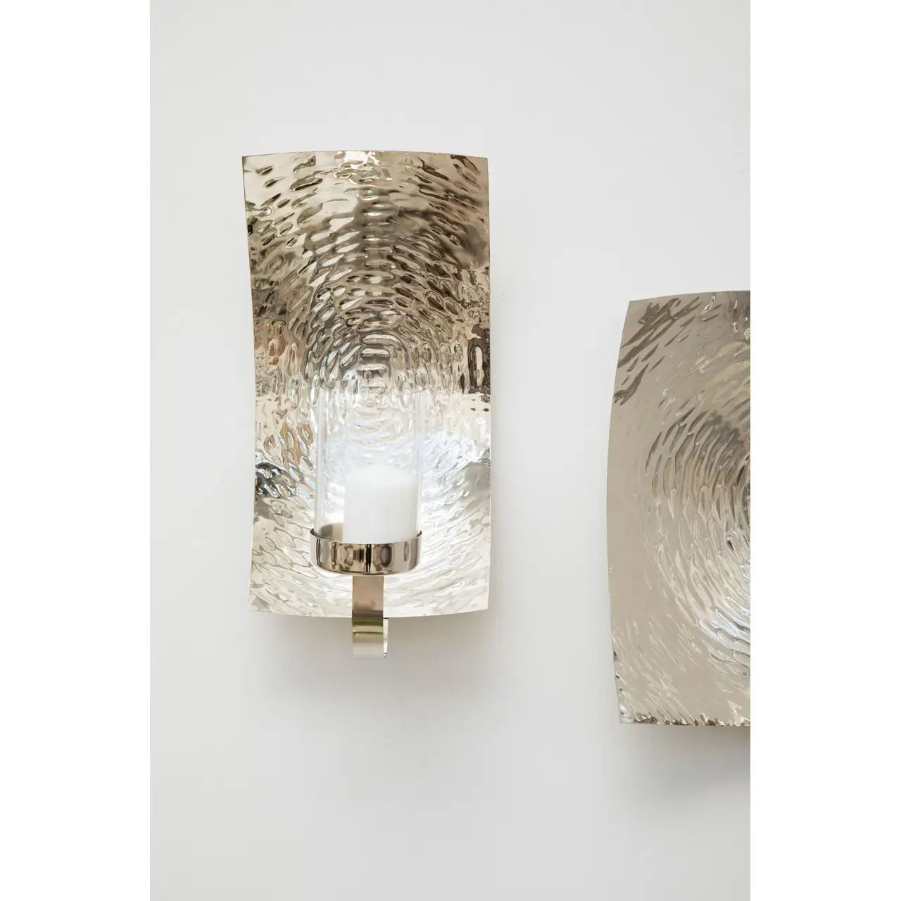 Kensington Townhouse Small Wall Sconce In Silver