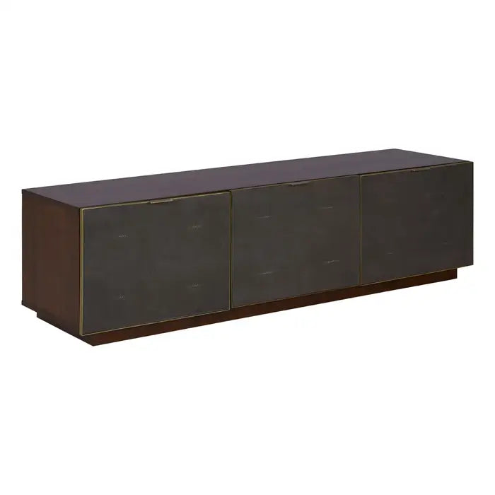 Kempton Wooden Media Unit In Brown