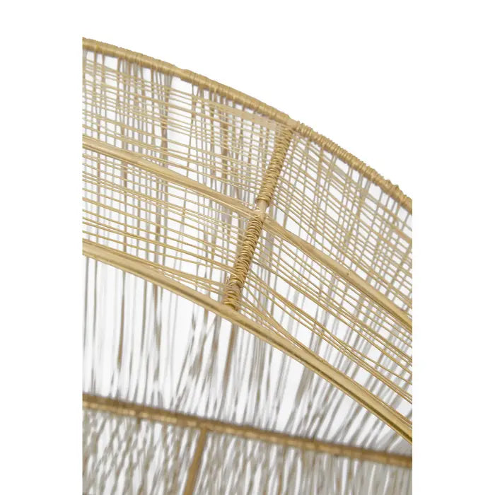Luxurious Gold Iron Round Wall Shelf – Elegant Design