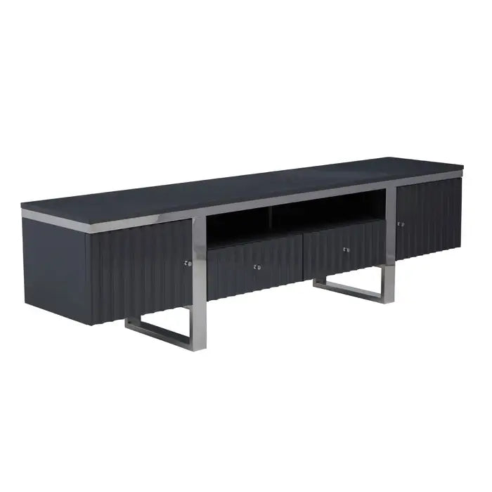 Genoa Media Unit In Silver
