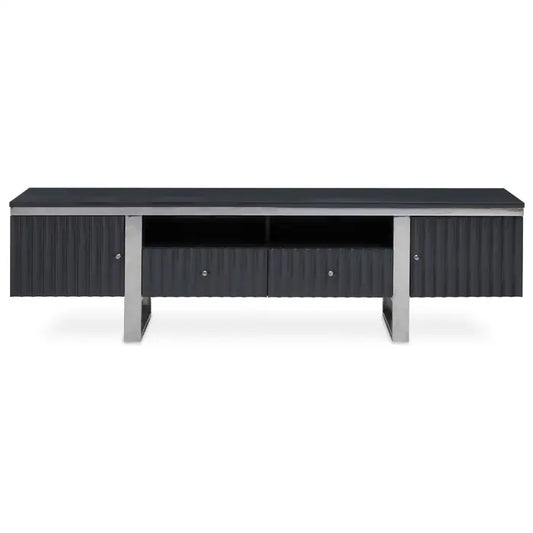 Genoa Media Unit In Silver
