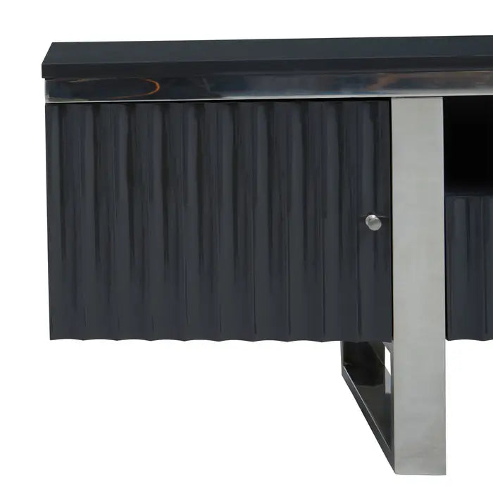 Genoa Media Unit In Silver