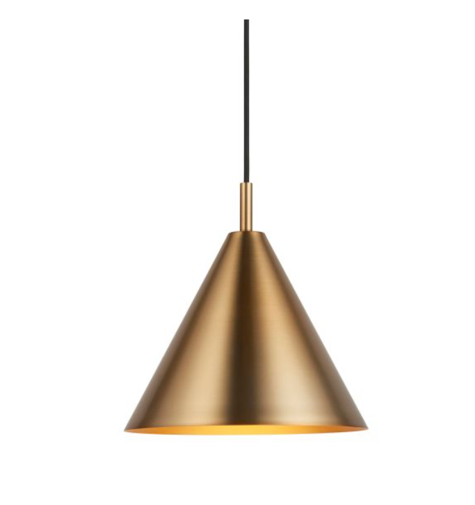 Cape Antique Brass Pendant Ceiling Light