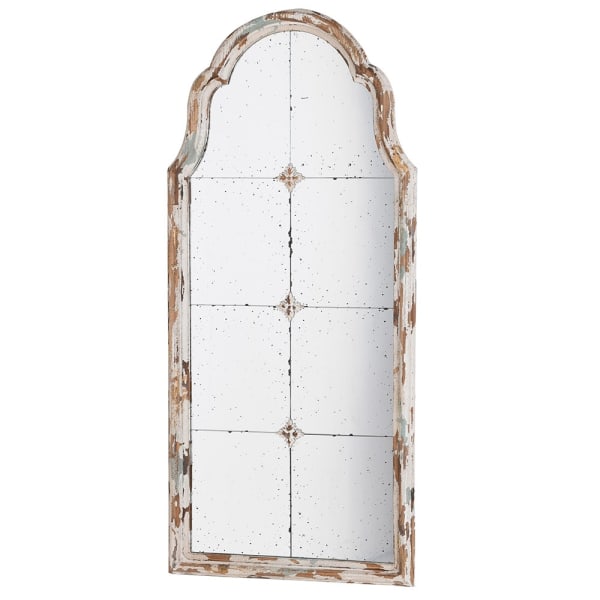 Rustic Distressed Brown Arched Windowpane Mirror – Firwood Frame 
- Your Home Interiors - House & Home