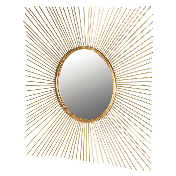 Radiant Gold Sunburst Mirror – Iron Frame & Luxury Statement Piece - Your Home Interiors - House & Home