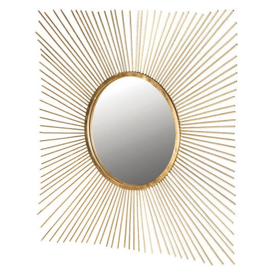 Radiant Gold Sunburst Mirror – Iron Frame & Luxury Statement Piece - Your Home Interiors - House & Home