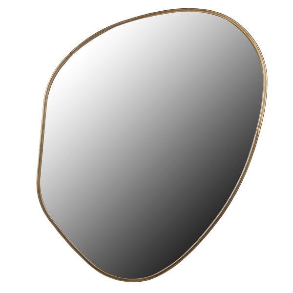 Stylish Asymmetrical Gold Wall Mirror – Contemporary Freeform Design - Your Home Interiors - House & Home
 