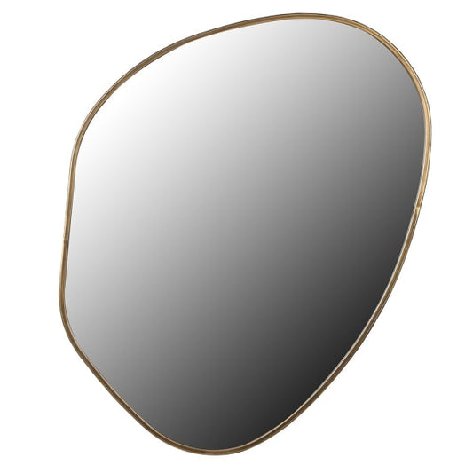 Stylish Asymmetrical Gold Wall Mirror – Contemporary Freeform Design - Your Home Interiors - House & Home
 