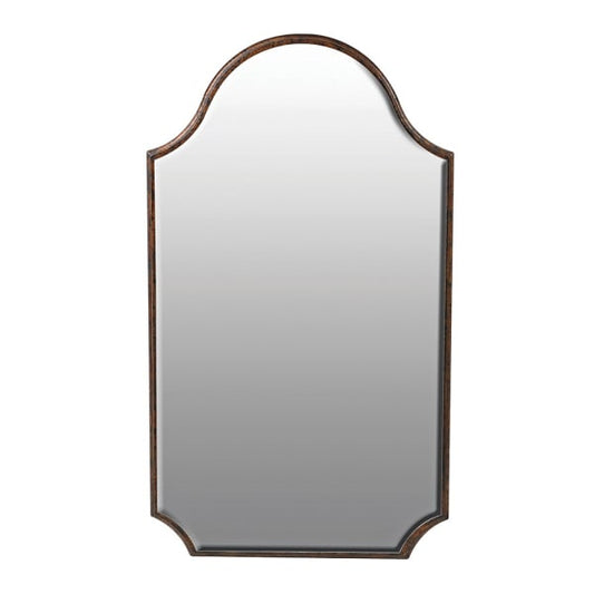 Vintage Arched Wood Wall Mirror – Elegant Frame & Timeless Charm - Your Home Interiors - House & Home