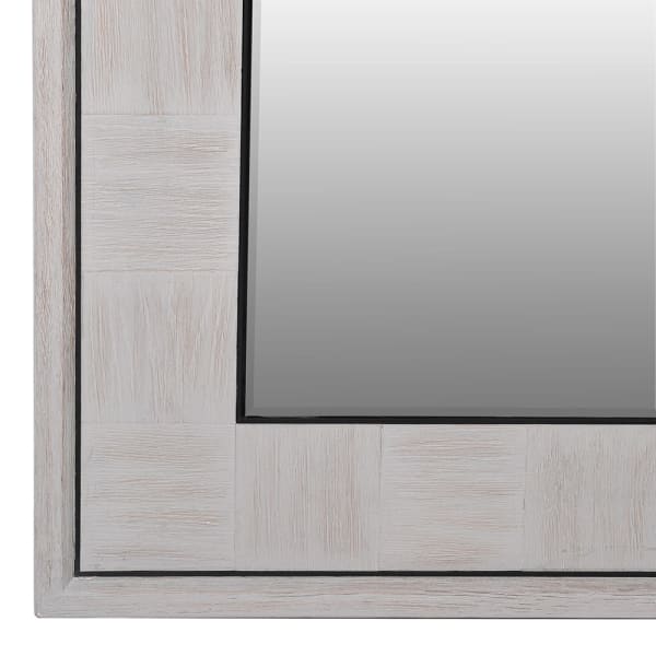 Rustic Oak Framed Full Length Wall Mirror – Rectangular Design & Durable Construction - Your Home Interiors - House & Home
