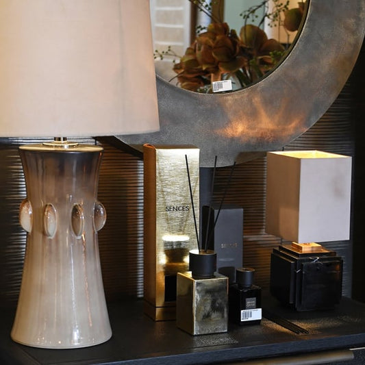 Gilded Gold Glass Reed Diffuser – Luxurious Home Fragrance & Elegant Gold Gift Box - Your Home Interiors - House & Home