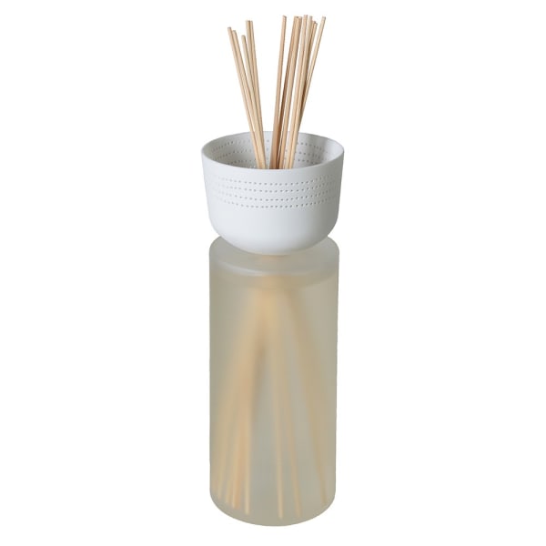 Minimalist Frosted White Glass Reed Diffuser – Elegant Home Fragrance & Stylish Gift Box - Your Home Interiors - House & Home
