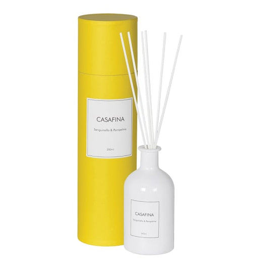 Minimalist White Glass Reed Diffuser – Elegant Design & Long Lasting Fragrance - Your Home Interiors - House & Home