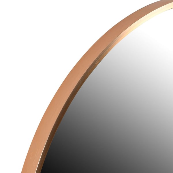 Elegant Gold Arch Top Wall Mirror – Contemporary Vanity Accent - Your Home Interiors - House & Home