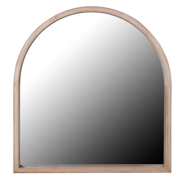 Rustic Arched Wooden Wall Mirror – Natural Farmhouse Design - Your Home Interiors - House & Home
