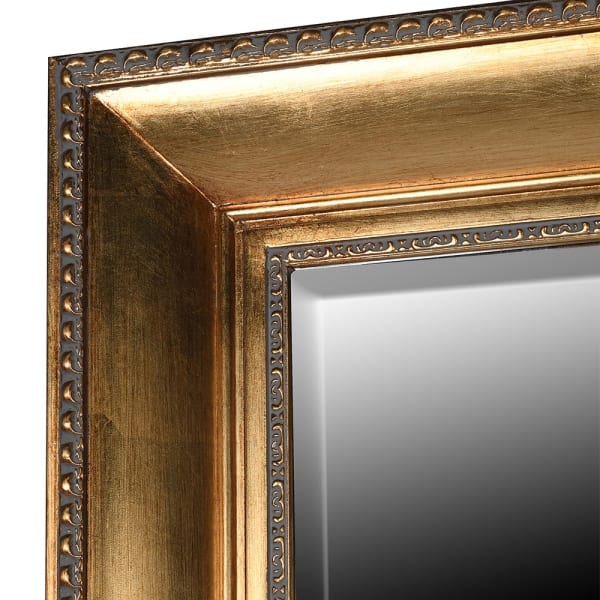 Classic Gold Full Length Wall Mirror – Ornate Frame & Timeless Elegance - Your Home Interiors - House & Home
