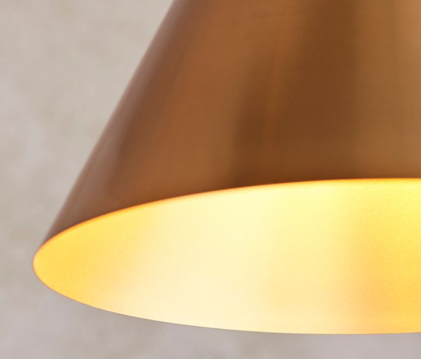 Cape Antique Brass Pendant Ceiling Light
