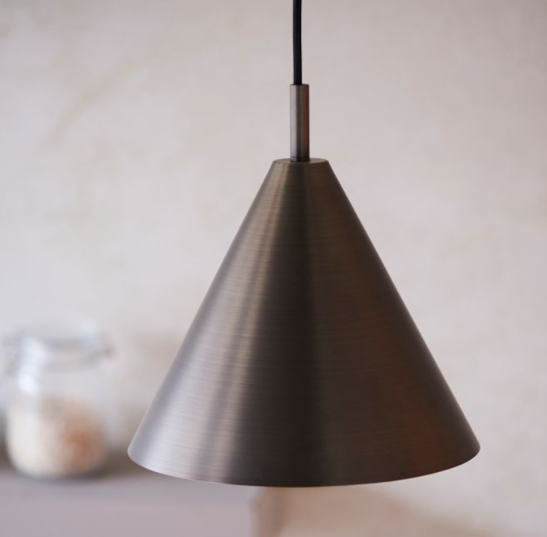Cape Brushed Antique Bronze Pendant Ceiling Light